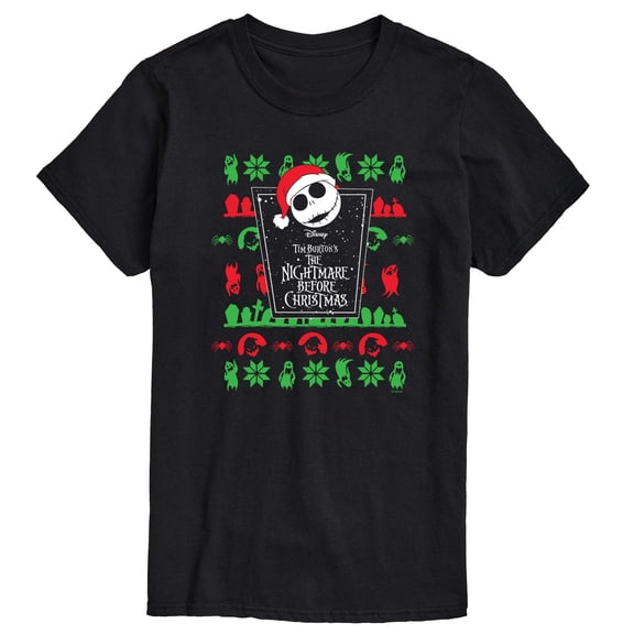 Nightmare Before Christmas - Jack Sweater - Men's Short Sleeve Graphic T-Shirt