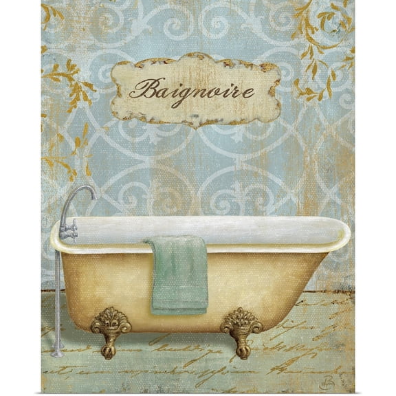 Great BIG Canvas | Rolled Daphne Brissonnet Poster Print entitled Salle de Bain II