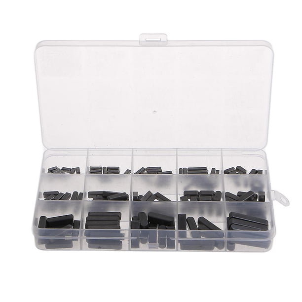 Kit surtido de llaves de acero inoxidable, 140 Uds., llave de pluma con punta redonda