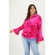 thumbnail image 5 of Blusa Manga Poeta Roman Fashion Talla Extra 1010 Fucsia 38, 5 of 7