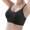 Black, variant on ,Women's Scoop Neck Thin Padding Supportive Bras Wireless Soft Push up Bra Spaghetti Adjustable Strap Everyday T Shirts Bralettes Black 38