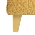 thumbnail image 4 of Noble House Club Chair, Mustard Yellow, 4 of 8