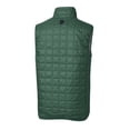 thumbnail image 3 of Men's Cutter & Buck Hunter Green New York Jets Helmet Rainier PrimaLoft Eco Insulated Full-Zip Puffer Vest, 3 of 3
