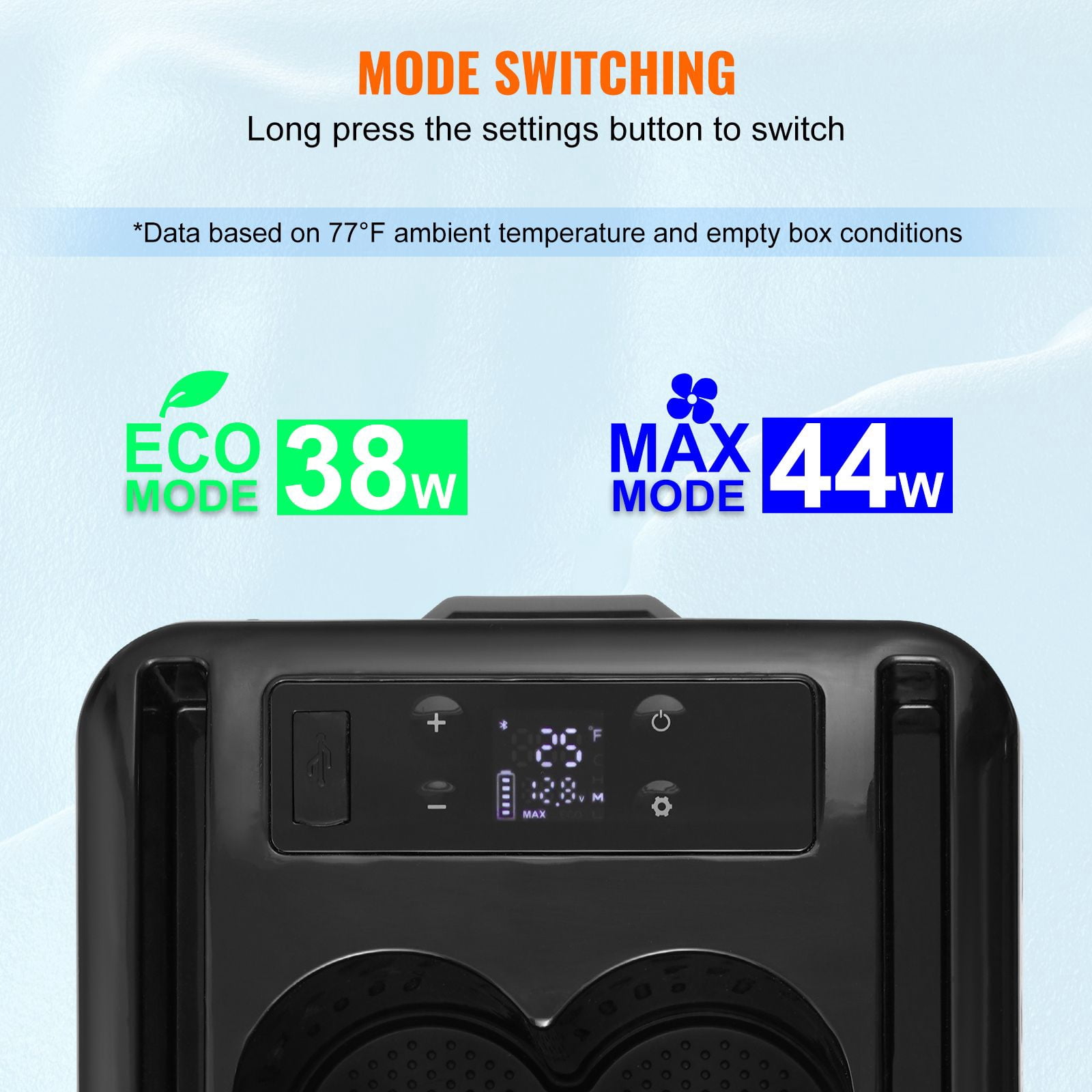 Car Refrigerator, 12 Volt Car Armrest Refrigerator Fridge, 15 L Single Zone Portable Freezer, -4-68 F Adjustable Range, 12/24V DC and 100-240V AC Compressor Cooler for Outdoor, Camping