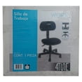 thumbnail image 2 of Silla Secretarial Oficina asiento acolchonado ajuste Palanca Negro, 2 of 5