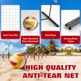 thumbnail image 4 of Volleyball Net, 12Ft/32Ft Portable Backyard Volleyball Net - Adjustable Height, Heavy-Duty Frame, Freestanding Design - Portable Outdoor/Indoor Volleyball Set with Carry Bag, 4 of 7