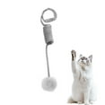 thumbnail image 1 of Plush Cat Toy with Hanging Spring Structure for All Domestic Cats, Stimulating Hunting Instincts and Relieving Stress, 1 of 8