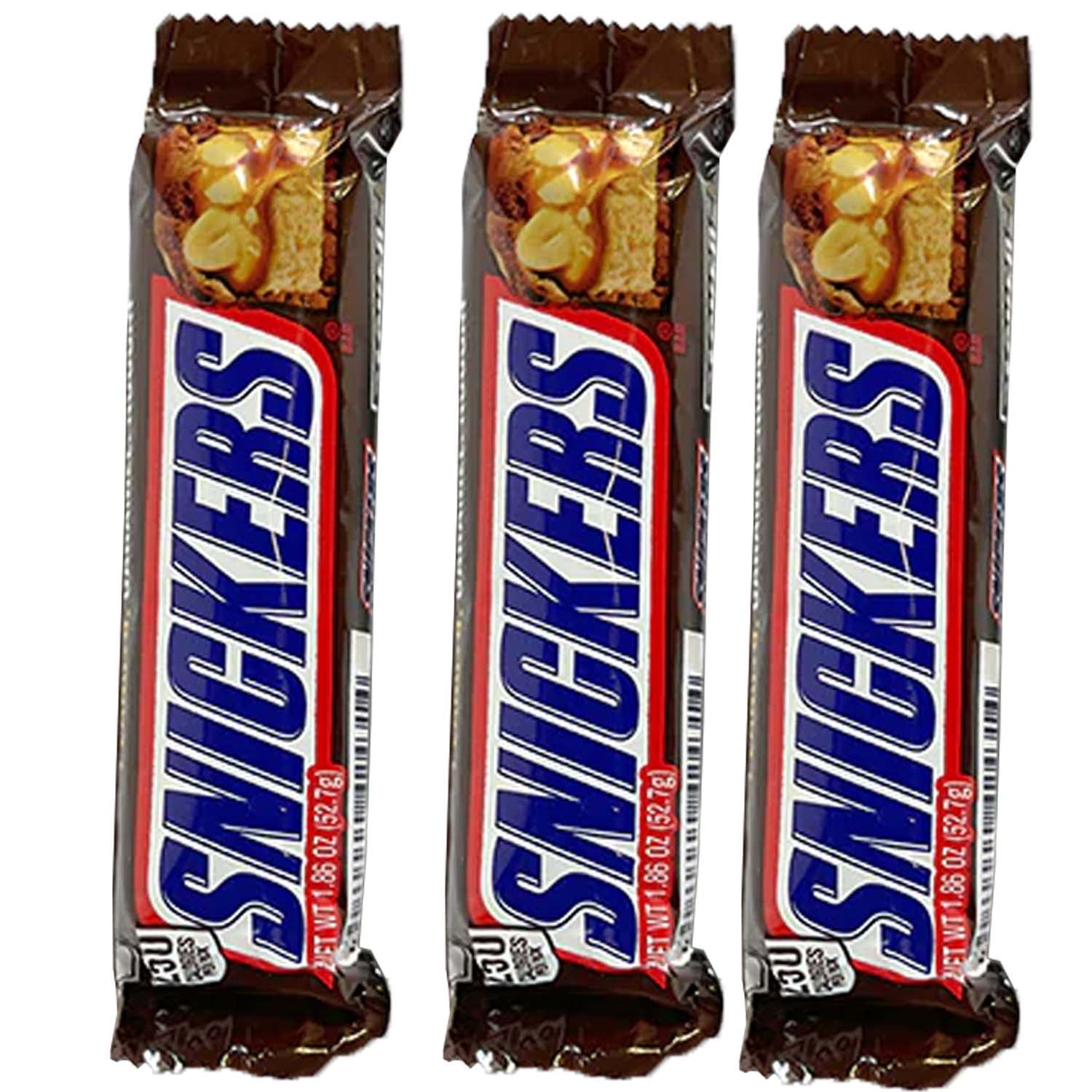 SNICKERS High Protein Chocolate Candy Bars, 48 Ct