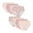 thumbnail image 2 of Buyless Fashion Little Girl Toddler Panties Assorted Prints Soft Cotton Big Kids Briefs Underwear 8 Pack - BW21-8-GD-4-5, 2 of 7