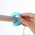thumbnail image 6 of SDFGTstore Colorful Clothes Hanger Spacer Silicone Anti-Off Hanger Fixing Ring Hook 10pcs, 6 of 12