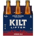 thumbnail image 2 of Four Peaks Kilt Lifter Amber Ale Craft Beer, 6 Pack, 12 fl oz Glass Bottles, 6 % ABV, 2 of 4