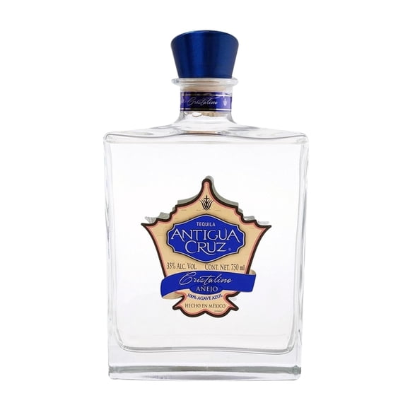 Tequila Antigua Cruz Cristalino añejo 750 ml