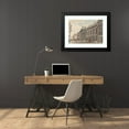 thumbnail image 4 of Thomas Malton the Younger 24x18 Black Modern Framed Museum Art Print Titled - East India House, 4 of 5