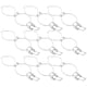 thumbnail image 5 of 10pcs Glass Canning Jar Accessories Wide Mouth Mason Jars Wire Clamp Sealed Buckle Kitchen Storage Can Sealing Fastenings Replacement, 5 of 5