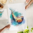thumbnail image 4 of Lantern Press 1000 Piece Jigsaw Puzzle, River Otter, Watercolor, 4 of 5