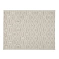 thumbnail image 2 of Rectangular Polypropylene Rug with Geometric Pattern, Medium, Beige, 2 of 6