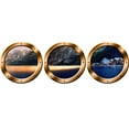 thumbnail image 1 of VWAQ Wilderness Wall Decals For Kids - Nature Window Clings Wall Stickers, Submarine Window Decor -SPW26 (Bronze, 20" Diameter), 1 of 2