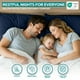 thumbnail image 5 of Protector de almohada Utopia Bedding impermeable con cierre de 66 x 66 cm, paquete de 2, 5 of 8