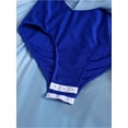 thumbnail image 7 of iiniim Women Lyrical Performance Asymmetrical Split Leotard Dress Modern Dance Costume Blue L, 7 of 7