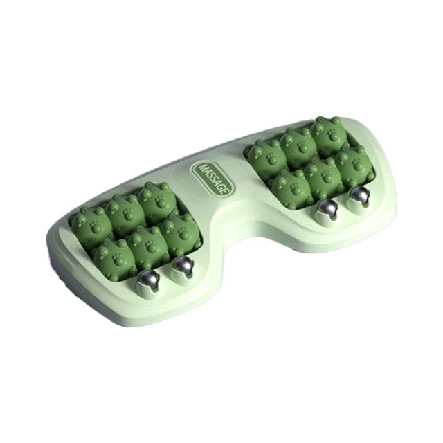 SharkTRUE Masseur d'Acupression pour Pieds et Jambes Simple et Sain avec Rouleau d'Acupuncture