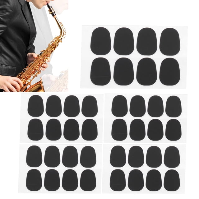 Almohadilla para boquilla de clarinete, 40 piezas pinte de boquilla almohadillas para clarinete acesorios para clarinete acesorios para saxofón almohadillas para boquilla de