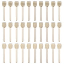GOOHOCHY Wand Wooden Stick Pot Stirrer Honeycomb Dipper Mini