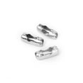 thumbnail image 2 of 100Pcs Bola Cierre Broche Hebilla Conectores de Cadena Para 2.4mm Color Plata SM SunniMix none, 2 of 7