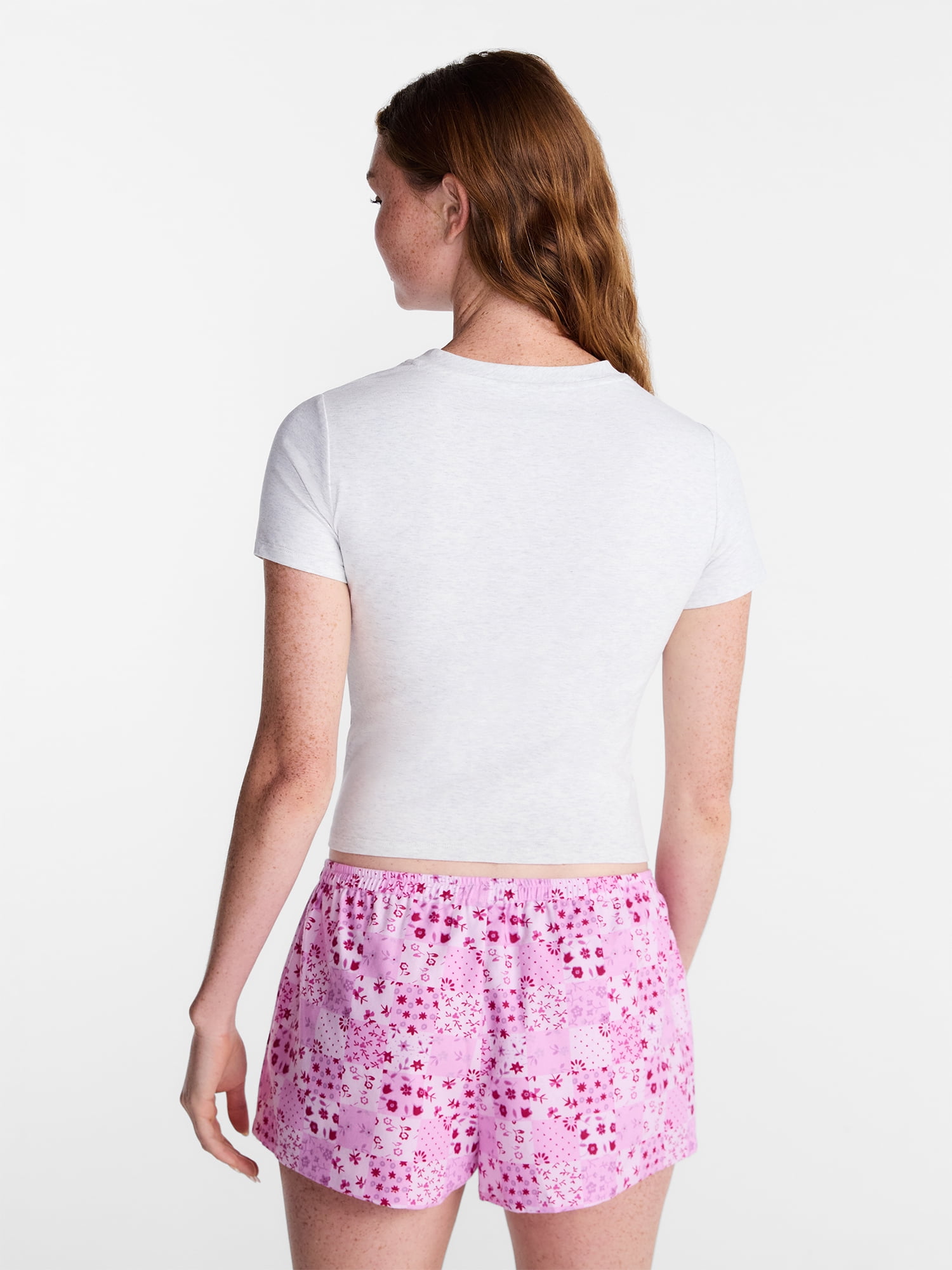 No Boundaries Sleep Tee with Short Sleeves, Women's XS-XXL