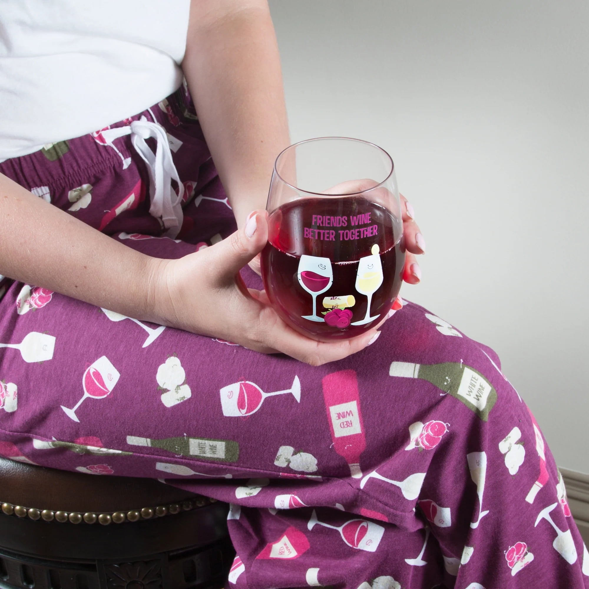 Wine XL Wine Unisex Lounge Pants Walmart