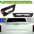thumbnail image 3 of Cubierta de manija de puerta exterior Unique Bargains para Ford F150 2015-2020, negro ABS, 1 pieza, 3 of 7