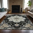 thumbnail image 5 of Dalyn Rugs Machine Washable Indoor/Outdoor Chantille ACN2194 Black 3' x 5' Rug, 5 of 9