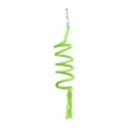 thumbnail image 3 of Percha de cuerda en espiral para pájaros, columpio en espiral para loros, jaula para masticar de entrenamiento, percha de pie, cuerda de escalada para Verde 1m Yinane Perca de cuerda en espiral para pájaros, 3 of 8