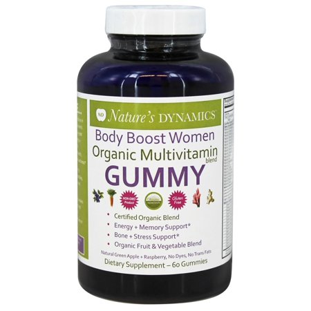 gummies multivitamin dynamics nature gummy raspberry boost organic whole apple body