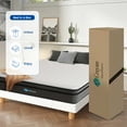 Crayan King Mattress, 12 Inch Memory Foam Mattress King Size
