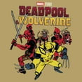 thumbnail image 2 of Junior's Marvel: Deadpool & Wolverine Team in Action  Festival Muscle Graphic T-Shirt, 2 of 4