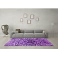 thumbnail image 3 of Ahgly Company Indoor Rectangle Oriental Purple Industrial Area Rugs, 4' x 6', 3 of 4