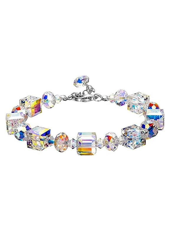 Clearance Jewelry Under $5 VerPetridure 2022 Romance Auroras Borealiss Elementals Crystal Bracelet Jewelry Birthday Gift For Friends Lovers Mom Wife