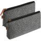 thumbnail image 1 of Estuche para lápices, estuche de fieltro para estudiantes, bolsa de papelería con cremallera para bolígrafos, lápices, resaltadores, bolígrafos de gel, marcadores, borrador y otros útiles escolares,, 1 of 7