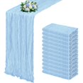 thumbnail image 1 of Table Runner RealBox, gasa azul bebé, 45 x 275 cm (paquete de 12), 1 of 8