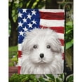 thumbnail image 3 of Bolognese Dog Flag Garden Flag, 3 of 3