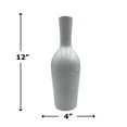 thumbnail image 5 of Bergamo Art 12 Inch Tall Decorative Handmade Aluminum Bottle Flower Vase, 5 of 5