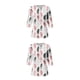 thumbnail image 3 of Sonducket Blusa de manga corta para mujer, jersey estampado, camisa para trabajo, playa, vacaciones, viajes, verano, Top, ropa de moda Type2 NO2, 3 of 6