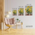 thumbnail image 4 of Bouquet of Sunflowers Claude Monet Vintage Canvas Wall Art 12X16", 4 of 4
