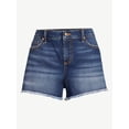 thumbnail image 6 of Sofia Jeans Women's Chi Mid Rise Shortie Shorts, 6 of 6