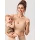 thumbnail image 4 of Sostén de Lactancia MOMANDA de Canalé Sin Aros Maternidad Beige Grande, 4 of 5