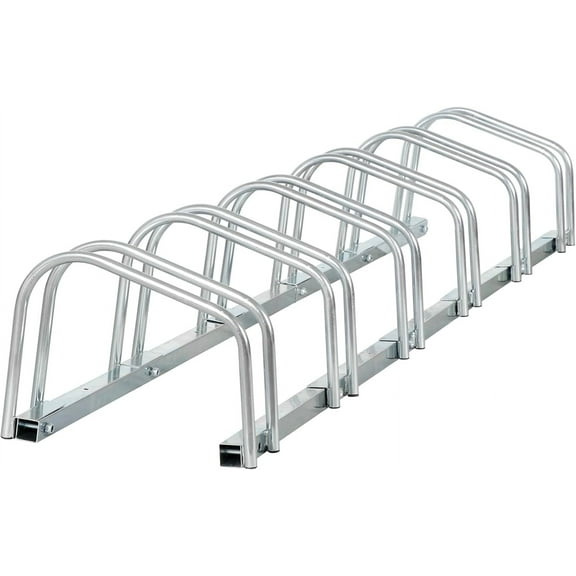 YUONAO 6 Bike Rack Stand for Mountain & Road Bikes, Adjustable Bicycle Parking Storage Organizer, Indoor Outdoor Garage Use