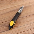 thumbnail image 4 of Stainless Steel Staple Remover Easily Lifts  Dual Rubber Non Slip Nail Removing Tool Handle for Comfortable Use with Leverage Feature, 4 of 7