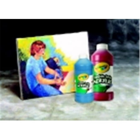 Crayola Portfolio Acrylic Paint, 1 Pint Squeeze Bottle, Multiple (Best Acrylic Paint Brand Beginners)