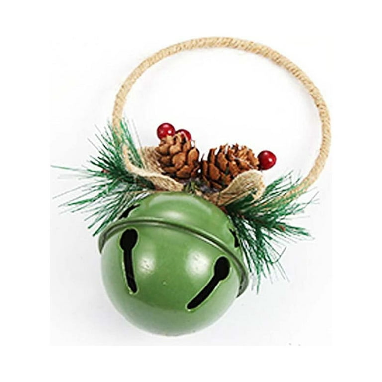Hanging Jingle Bells Ornament String Bell Handmade Christmas Pendant