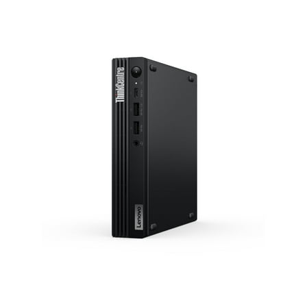 Lenovo ThinkCentre M70q Gen 5 12TD001MUS Desktop Computer - Intel Core i3 14th Gen i3-14100T - 16 GB - 256 GB SSD - Tiny - Black - Intel Q670 Chip - Windows 11 Pro - Intel UHD Graphics 730 DDR5 SDR...